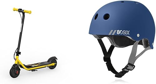 Miniatura 1 de Segway Transformer C8 - Patinete eléctrico para niños, edición limitada, motor de 180 W y casco de bicicleta, patinaje y scooter 80Six para niños,
