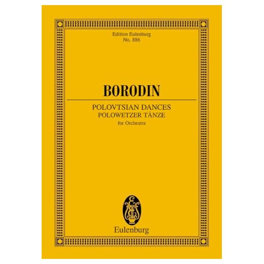 Principe Igor: Danze Polovesiane Poche (Edition Eulenburg): from the Opera "Prince Igor". orchestra. Partition d'étude.