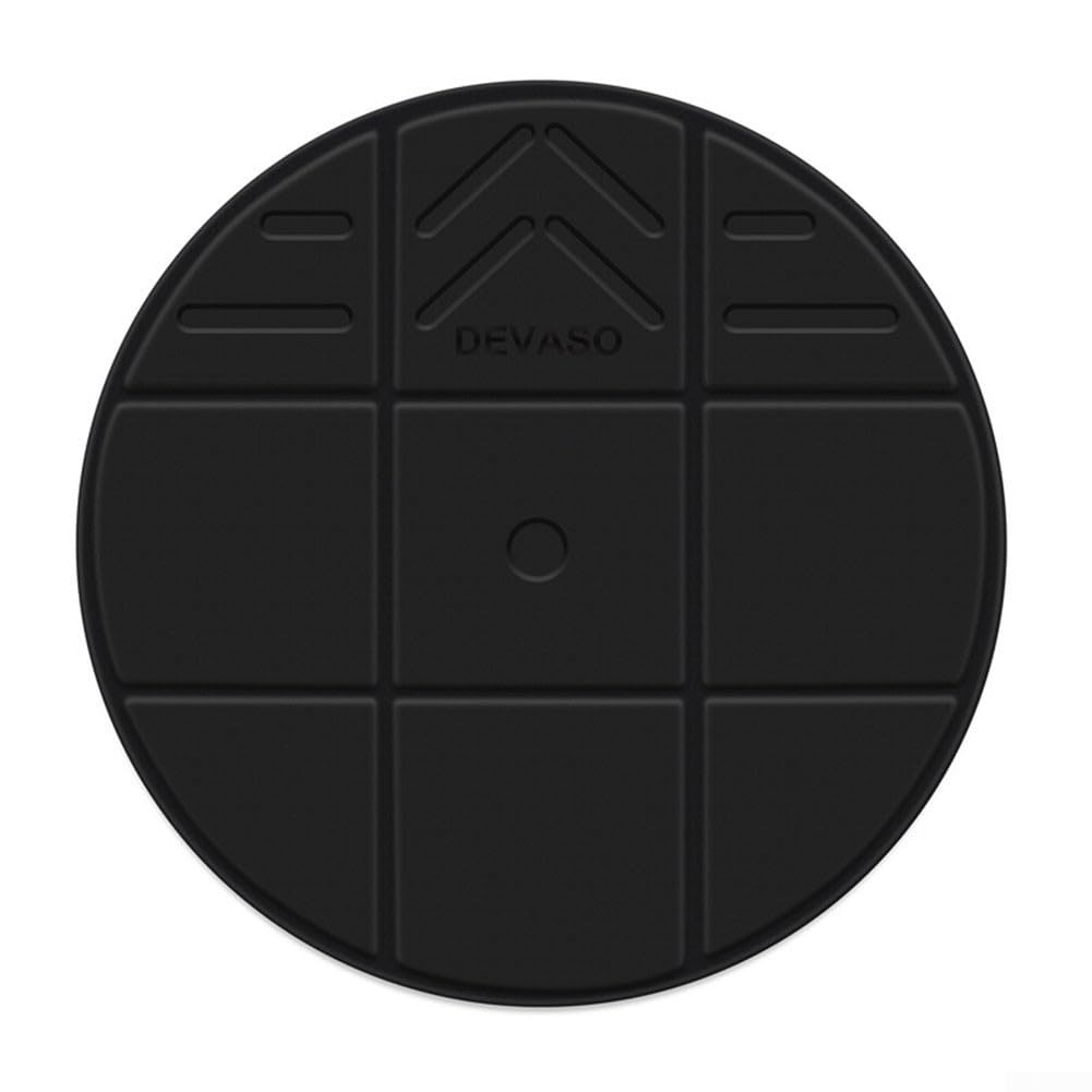 Le tapis VR antidérapant en polyuréthane améliore votre configuration de jeu avec la compatibilité Meta Quest3S (Noir)
