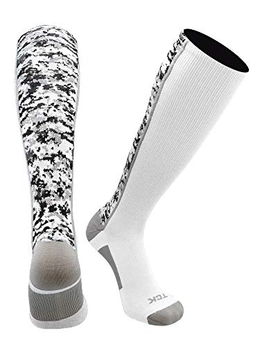 Image of TCK Digital Camo OTC Socks for Youth & Adults - High Performance Team Athletic Socks for Baseball, Football & Lacrosse, USA