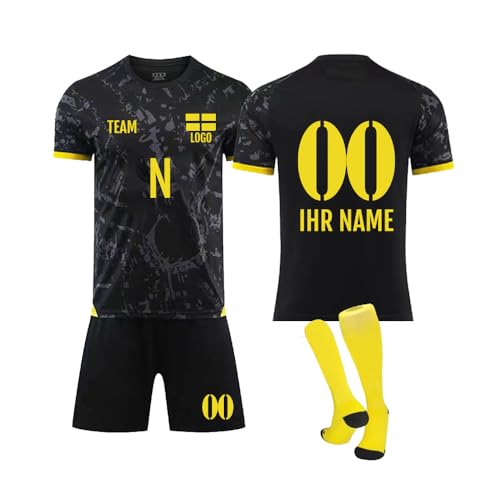 BVB Personalisiertes Fußball Trikot Kinder Personalisiert Trikot...