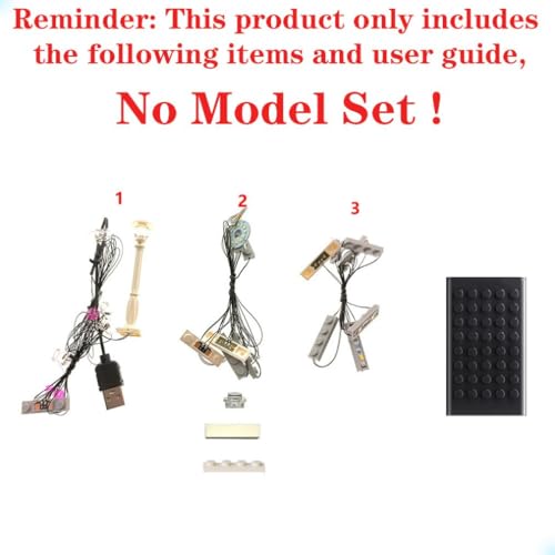MENZAVA LED Light Kit Compatible with LEGO 10326 Natural History Museum Icons Building Blocks Model - Model Set NOT Included - Image 3