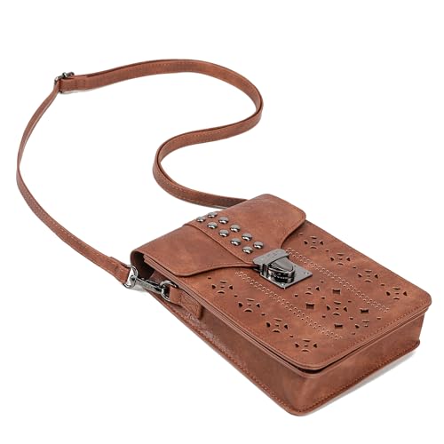 Image of INICAT Small Crossbody Phone Purse for Women Faux Leather Cross Body Wallet | RFID Cute Bag Gifts For Teenage Girls