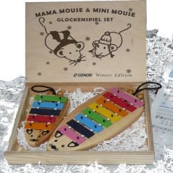 Sonor Glockenspiel ratón Mama/Mima invierno Edition