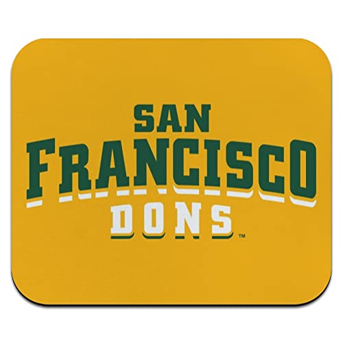 University of San Francisco Secondary Logo Low Profile Thin Mouse Pad Mousepad