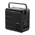 EENOUR D18 12 Volt Car Refrigerator, Portable Freezer 19Qt/18L, Compressor Electric Cooler, -4~50?, 12/24V DC, 110~240V AC, 12V Fridge for Camping, Road Trips, RV, Truck (Battery Not Included) - Black