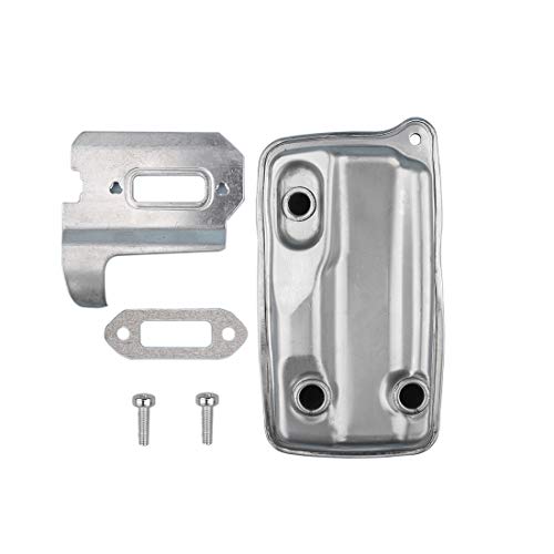 AUMEL 4238-140-0611 Exhaust Muffler Assembly for STIHL TS410 TS420 Cut Off Saw w/Gasket