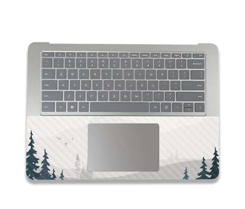 Image of MightySkins Carbon Fiber Skin Compatible with Microsoft Surface Laptop Studio 2 (2023) Full Wrap Kit - Tundra | Protective, Durable Textured Carbon Fiber Finish | Easy to Apply | Made in The USA
