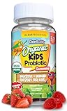 Kids Probiotics Gummies – Daycare Formulated Immunity Gummies - Immune System Boost & Improved Regularity - Plant-based Organic, 2.5 Billion CFU - DE111 Bacillus Subtilis - Strawberry – 1 Month Supply