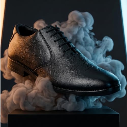 Image of Leatherful Formal Lace-up Derby Shoes for Men | Full Grain Leather | Office, Party, All Occassion | Genuine Leather | Smart Casual YKDB040