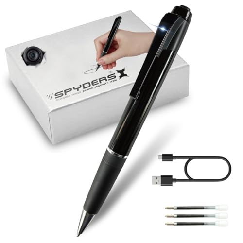 Amazon.co.jp: スパイダーズX スパイカメラ 1080P ペン型カメラ 小型