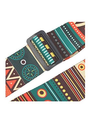 Image of TILAK RAJ & SONS SIKO REEDS-Adjustable Guitar Strap with PU Leather Ends