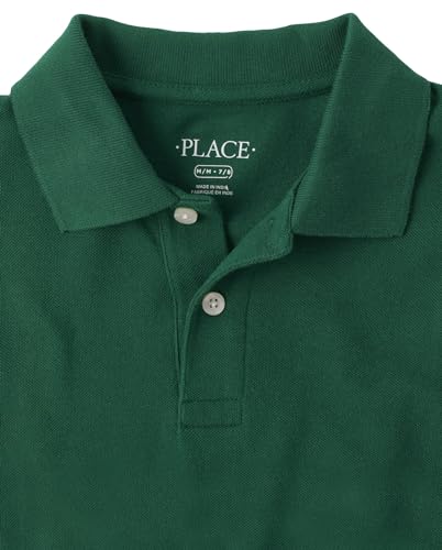 Image of The Children's Place Boys' Uniform Short Sleeve Pique Polo
