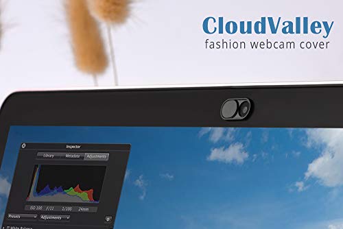 CloudValley-Webcam-Cover-Slide-0023in-Camera-Cover-for-Laptops-MacBook-Pro-MacBook-Air-iMac-iPad-PCComputer-Tablets-Ultra-Thin-Web-Blocker-Protecting-Your-Privacy-4-Pack