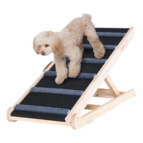 VEVOR Adjustable Folding Dog Ramp for Pets Cover