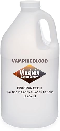 Aceite de fragancia Vampire Blood (nuestra versión de la marca) (jarra de 64 onzas) para hacer velas, hacer jabón, hacer tartas, aerosoles de