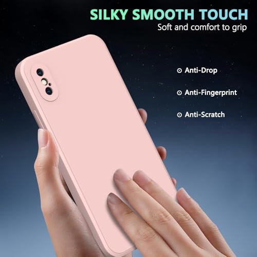 Image of for iPhone Xs Max Case Pink, Scratch Resistant with Soft Touch, Slim Thin Phone Cover for iPhone Xs Max 6.5 inch