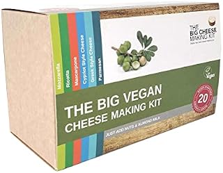 The Big Vegan Cheese Making Kit Complete Gift Set Dairy-Free Gluten-Free