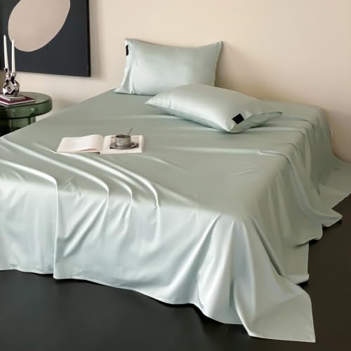 Drap plat 180x230cm coton gris foncé drap lit double uni été - 3