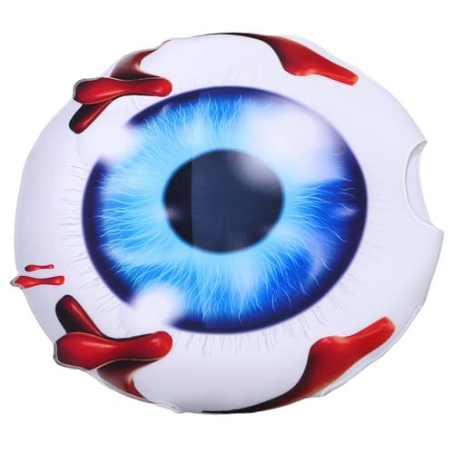 TOPPERFUN Disfraz de Halloween Globo Ocular Gigante para Adultos Disfraz Cosplay Terrorífico Impresión de Esponja Accesorio para Fiesta y Espectáculo Espeluznante Material Transpirable y