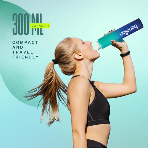 Image of United Colors of Benetton 3-in-1 BPA-Free Water Bottle Set | 2000 ML + 750 ML + 300 ML | Screw Cap, Flip Cap & Straw Lid | Leakproof Reusable Bottles | Gym, Sports, Travel & Daily Use | Pack of 3