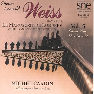 London Manuscript 5 [Audio CD] Weiss, S.L. and Cardin