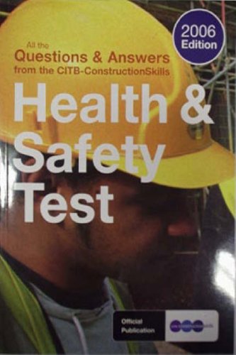 Health and Safety Test Book 2006