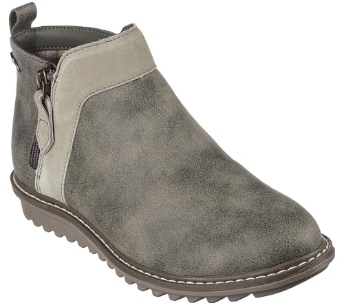 Skechers Modern Comfort Women's Women's Arch Fit Mojave-Indefinite Chukka Boot, Olive, 7