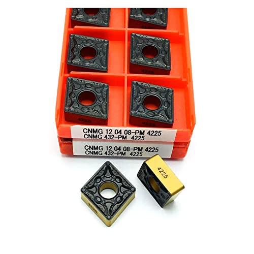 Fresa de carburo CNMG120408 PM4225 10 piezas miniatura 2