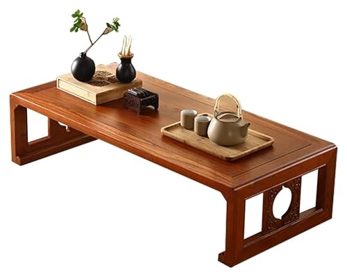 Table basse japonaise pliante gain de place pour optimiser les petits balcons et studios - 2