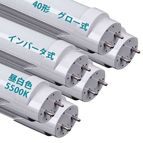 LED40w`ǌu 40w`ǌu F5500K O[E̎ECo[^[̏ƖɍHsv 1198mm Px2640LM  G13 T8 dLEDv d24W 6{