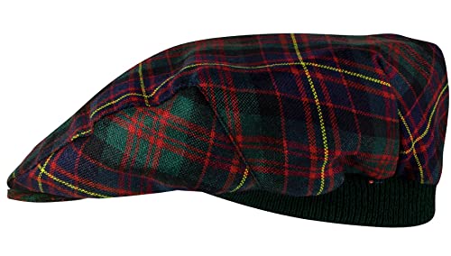 Casquette plate tartan Cameron Homme Femme | Confort élastique