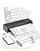 BORN4SHIP A4 Portable Thermal Printer – P83 Thermal Printer a4 with 3 Rolls, Wireless Mobile Bluetooth Printer Compatible with Phone & Laptop, Inkless Printer for Home, Office, Car, Study
