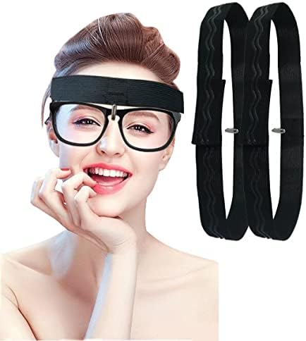 2PCS Eyeglass Holder for Rhinoplasty Nose Comfortable Non-slip Band for Broken Nose Recovery Nose Guard Glasses Holder Supplier-Black