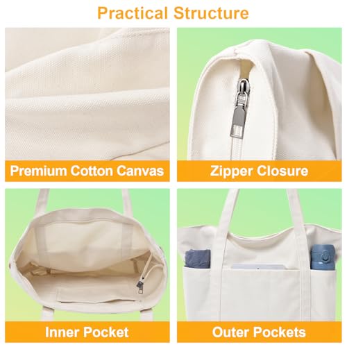 Bolso tote personalizable de lona gruesa Muka, con logo personalizado y asa para hombro miniatura 6