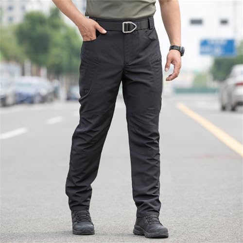 Tactical Pants for Men, Ripstop Relaxed Fit Chino Work Pants, Outdoor Waterproof Quick Dry Hiking Pants, Mens Cargo Pants3