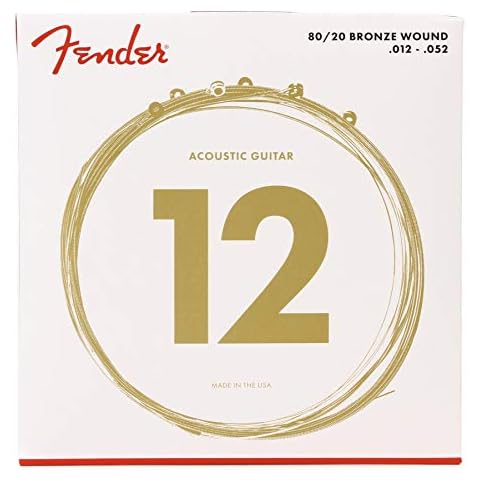 Cordes acoustiques Fender 80/20 Cover