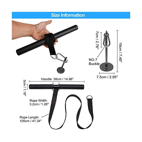 Forearm Wrist Roller Blaster Exerciser, Wrist Roller & Forearm Roller for Training, Workout, Fitness, Arm Strength Trainer for Gym and Home - Image 3