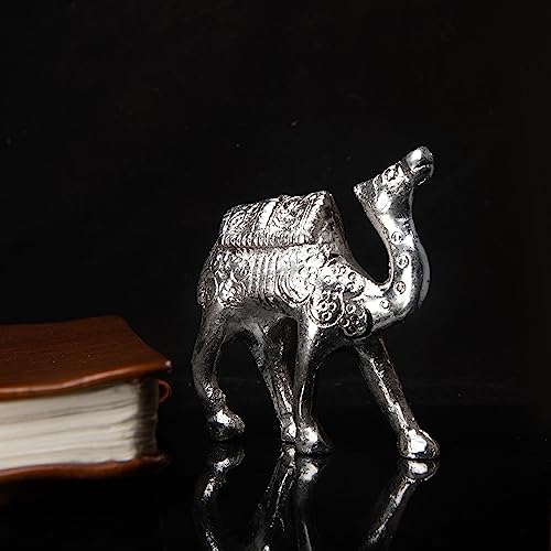 Wonder Care Metal Camel Statue Handicraft Collection Antique Camel Figurines and Statues Show Pieces Home Decor Sculpture Collectibles - Image 4