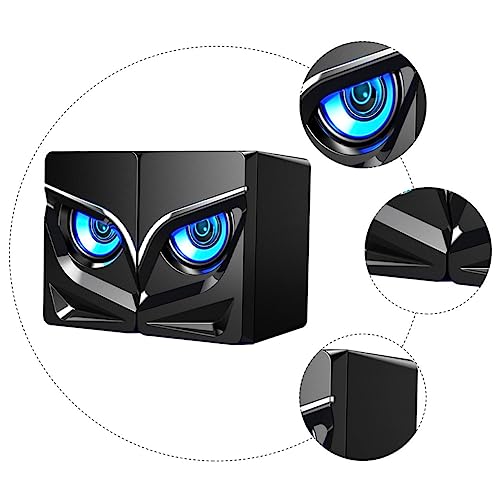 Altavoces para computadora Gadpiparty 2.0 de plástico con USB de 5 V 6