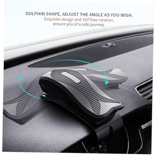 per Telefono Auto Rotante Bracket per Smartphone e Installazione su Sottile nero
