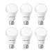 SOLLED A19 LED Bulb, LED Light Bulbs 100W Equivalent (11W), Daylight (5000K), 1000LM, CRI80+, UL Listed, E26 Non-Dimmable Light Bulbs - 6 Pack