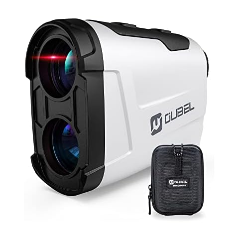 Golf Entfernungsmesser, OUBEL 800 Yards Golf Laser Entfernungsmesser mit Slope, 6 X & 4 Modi, Fahnenmastverriegelung, Vibration, Scan-Modus, Track Prey, Entfernungsmesser für Jagd und Golf Cover