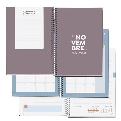 Miquelrius, School Diary 2024-2025, September 2024 to June 2025, Size 155 x 215 mm, Day Page, Lined Cardboard Cover - Image 4