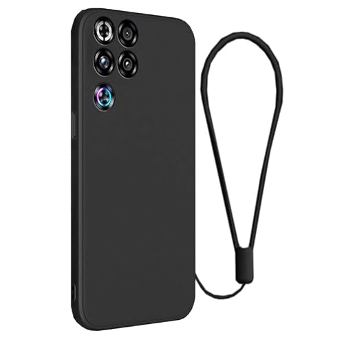 TRIPLE RIVER�EFor REDMAGIC 11S Pro+ �P�[�X �J�o�[ TPU �\�t�g�P�[�X �w�ʃP�[�X �X�g���b�v�t�� For ���b�h�}�W�b�N11S�v�� �v���X(�u���b�N)