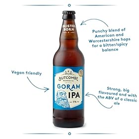 Butcombe Brewery, Goram IPA Bottles, Vegan Friendly, Fruit, Citrus and Bitter Notes, 8 x 500ml Butcombe Brewery, Goram IPA Bottles, Vegan Friendly, Fruit, Citrus and Bitter Notes, 8 x 500ml – BUTCOMBE