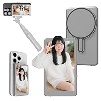 自撮りモニター iOS/Android対応 磁気式ワイヤレスディスプレイ 楽天市場】iPhone用自撮りモニター iphone モニター 4K1080P