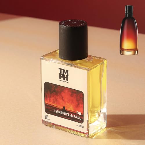 Image of TMPerfumehouseDR Farenite & Fall EDP for Men | Leathery, Spicy & Long Lasting Perfume Spray | Woody, Ozonic & Freshspicy Fragrance | Luxury Gift for Him | TMPH | 50ml