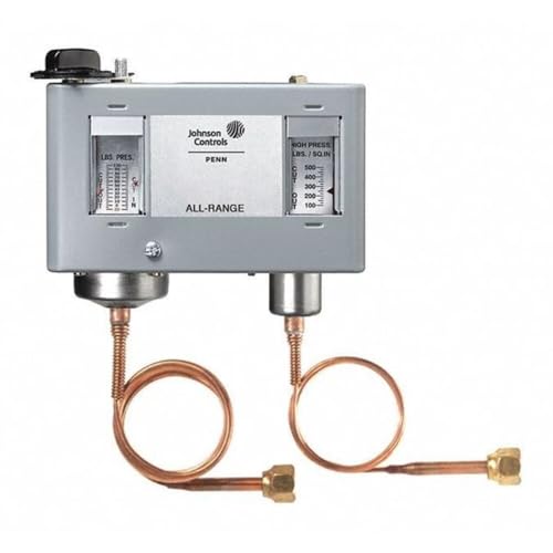 Control de presión Johnson Controls P70MA-18 C dual para proteger tu sistema