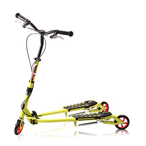 Find Discount Scooter Outdoor Sports Scooter Kick,Foldable Kick with Hand Brake, Adjustable Handle P...